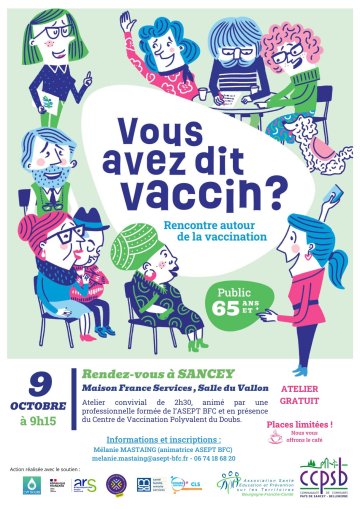 « Vous avez dit vaccin ? », un atelier ludique et convivial pour mieux comprendre la vaccination.