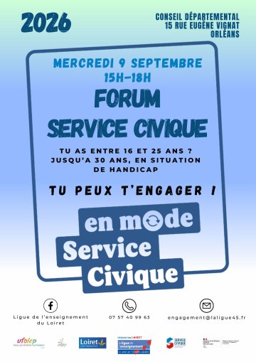 Nouvelle Edition du Forum Service Civique