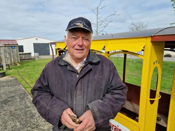 Balade en petit train dans le marais