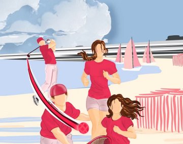 Course & Marche - La Baule Rose