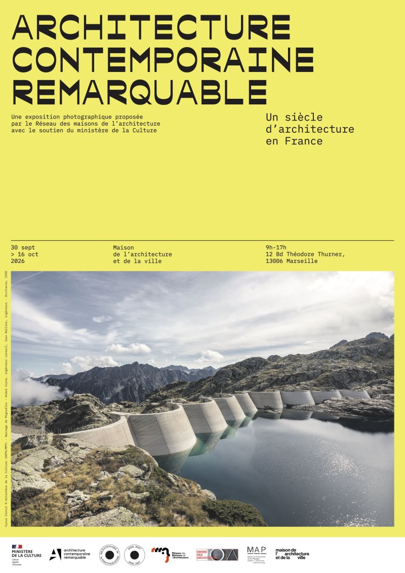 Expo photo « Architecture Contemporaine Remarquable, un siècle d'architecture en France »