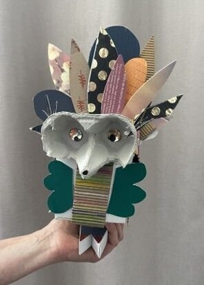 L’art du recyclé : volumes en papier et carton- atelier