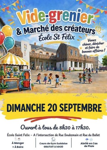 Vide-grenier et marché de créateurs