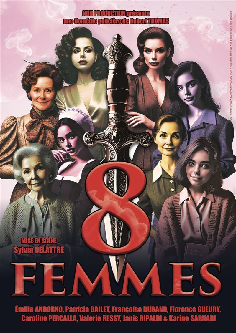 8 femmes
