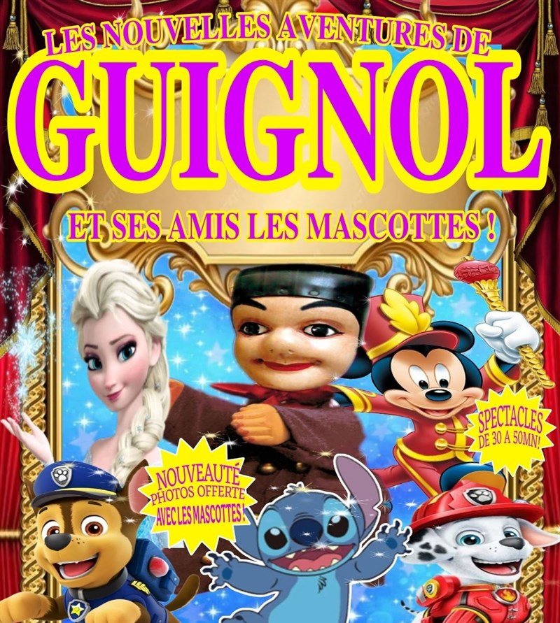 Les Nouvelles Aventures de Guignol et ses amis les mascottes à Draguignan !