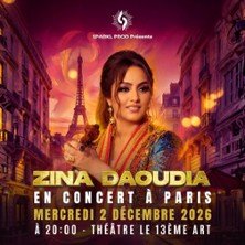 Zina Daoudia de retour à Paris !