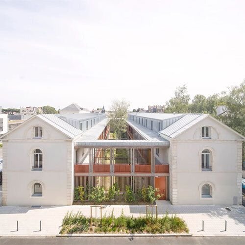 Visite de la transformation de l’ancien Hospice de la rue Russeil, Nantes