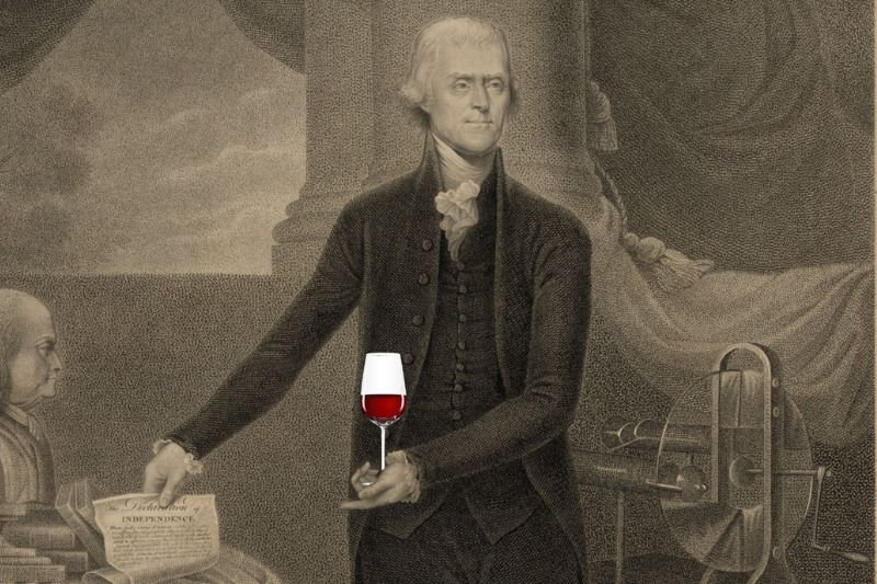 Thomas Jefferson : le president oenophile