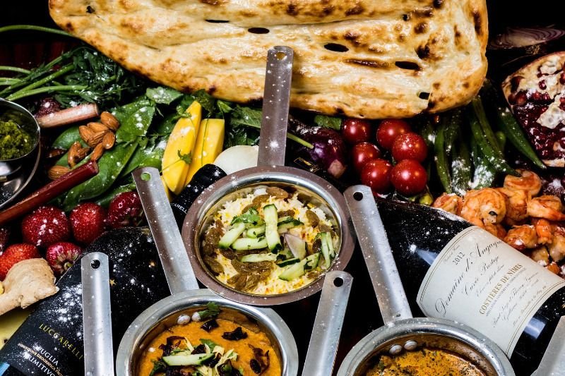 Cuisine indienne et vins du monde