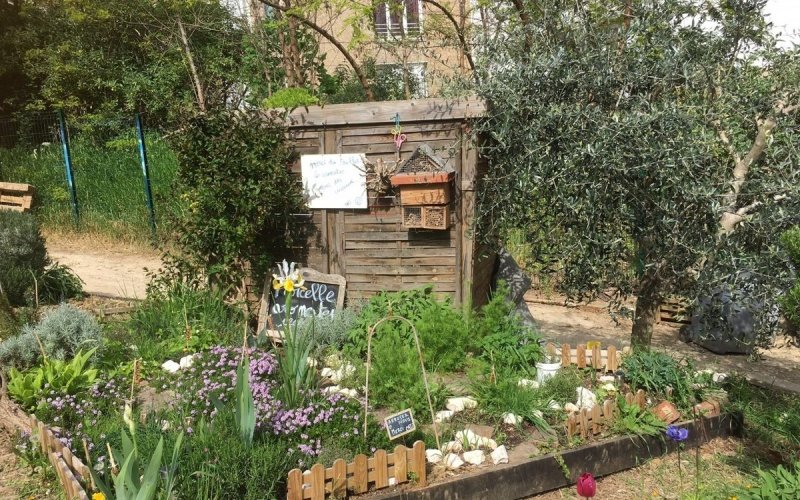 Fête des Jardins, atelier thématique : l'Eveil des Cinq sens au Jardin partagé de l'Aqueduc