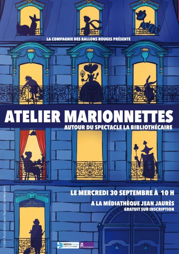 Atelier de confection et  de manipulation de marionnettes