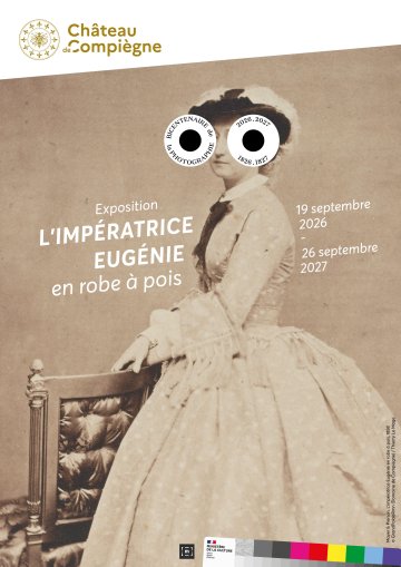 L’impératrice Eugénie en robe à pois