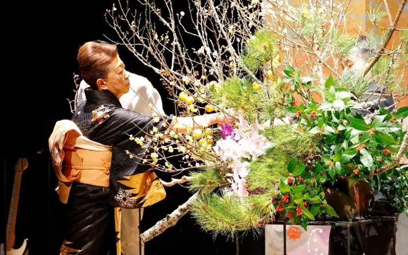 Evénement "Dans une composition, une fleur est une personne "