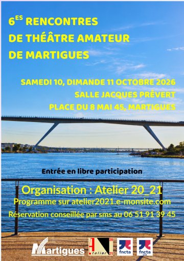 6es rencontres de théâtre amateur de Martigues