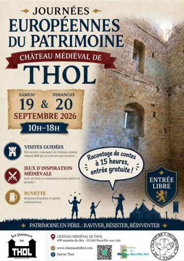JEP 2026 : Château médiéval de Thol