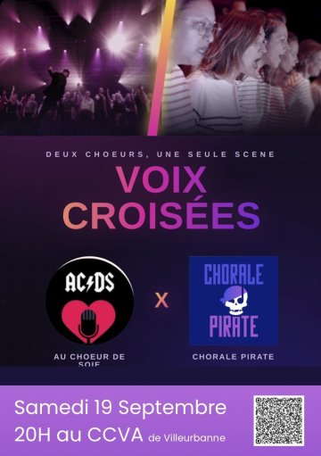 Concert Pop Vocal : voix Croisées
