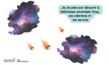 Jeu de piste à la bibliothèque universitaire Orsay