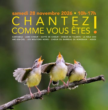 Chantez comme vous êtes !