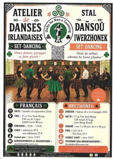 Stage de set-dancing irlandais