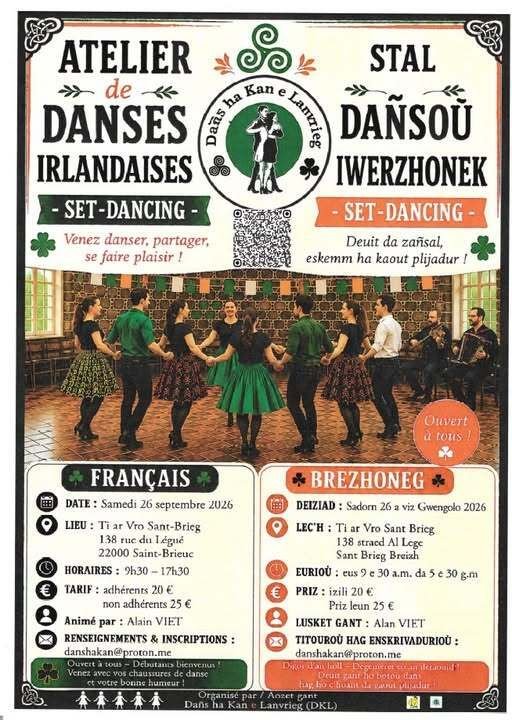 Stage de set-dancing irlandais