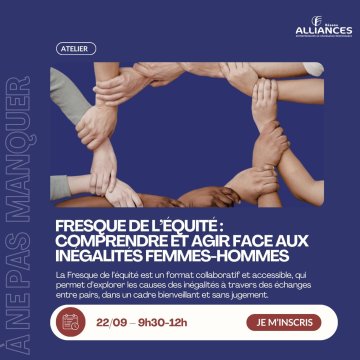Fresque de l’Équité : comprendre et agir face aux inégalités femmes-hommes | 22 septembre