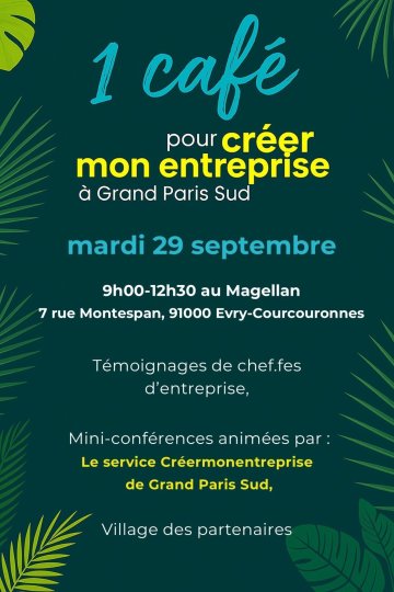 1 Café pour Créer mon Entreprise
