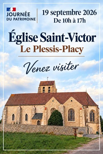 Visite de l Église du Plessis Placy