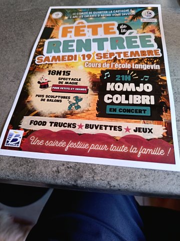 Fête de la rentrée