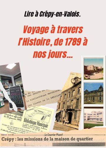 Exposition : Lire à Crépy-en-Valois. Voyage à travers l'Histoire de 1789 à nos jours
