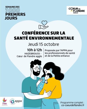 Conférence - Grossesse, petite enfance et santé environnementale