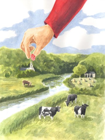 Vernissage de l'exposition des illustrations du jeu "Terre des Rohan"