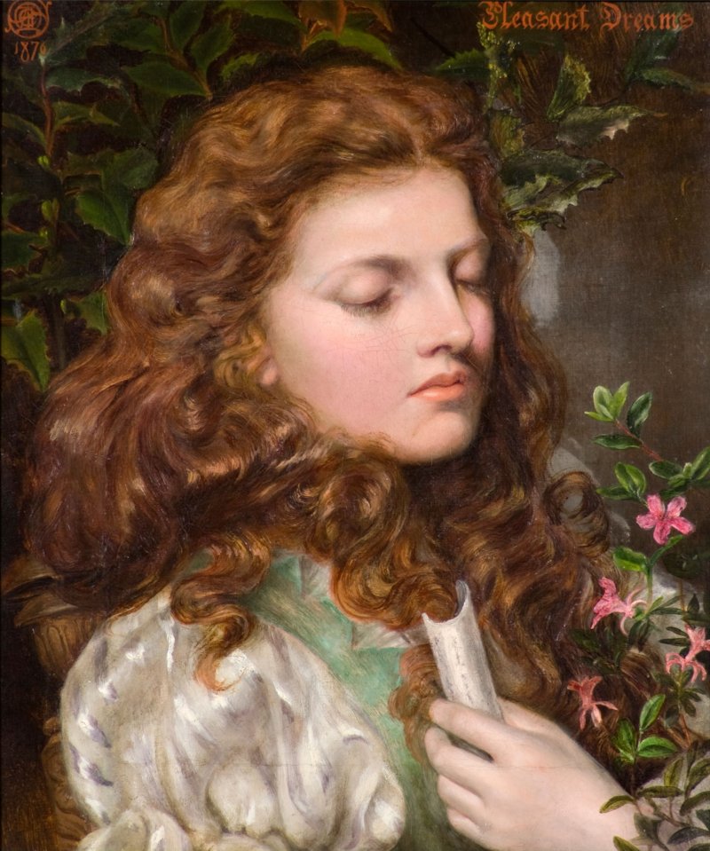 Visite surprenante -  Préraphaélisme—Itinéraires féminins