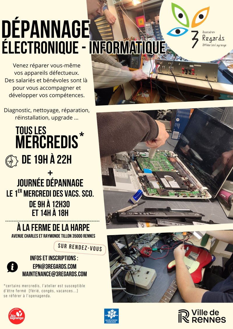 Dépannage Électronique, Informatique & Numérique