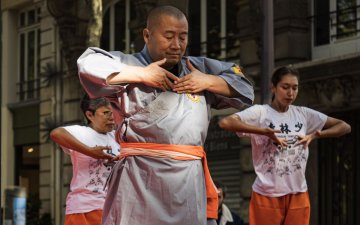 Stage de Qi Gong avec Maître Shi Heng Jun - Moine Shaolin de la 35ème génération