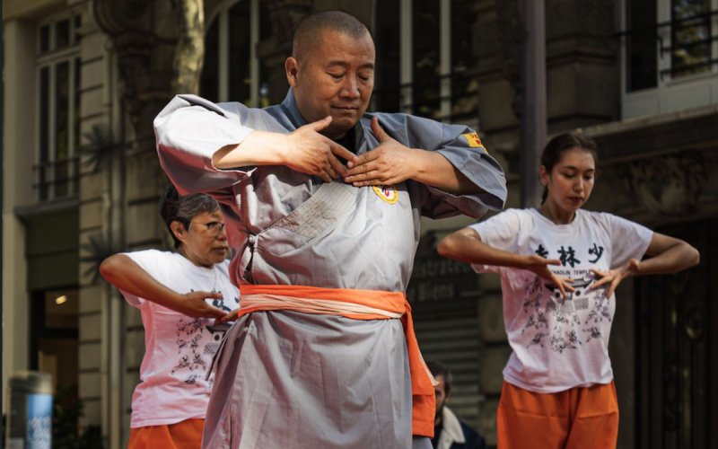 Stage de Qi Gong avec Maître Shi Heng Jun - Moine Shaolin de la 35ème génération