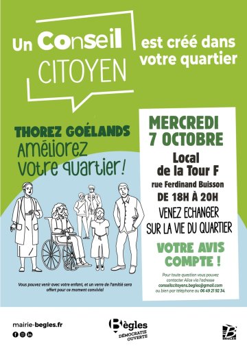 Conseil citoyen du quartier Thorez Goélands