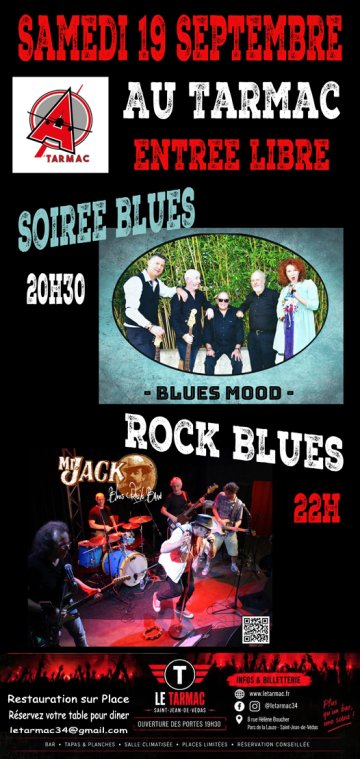 Soirée Blues et Blues Rock au TARMAC
