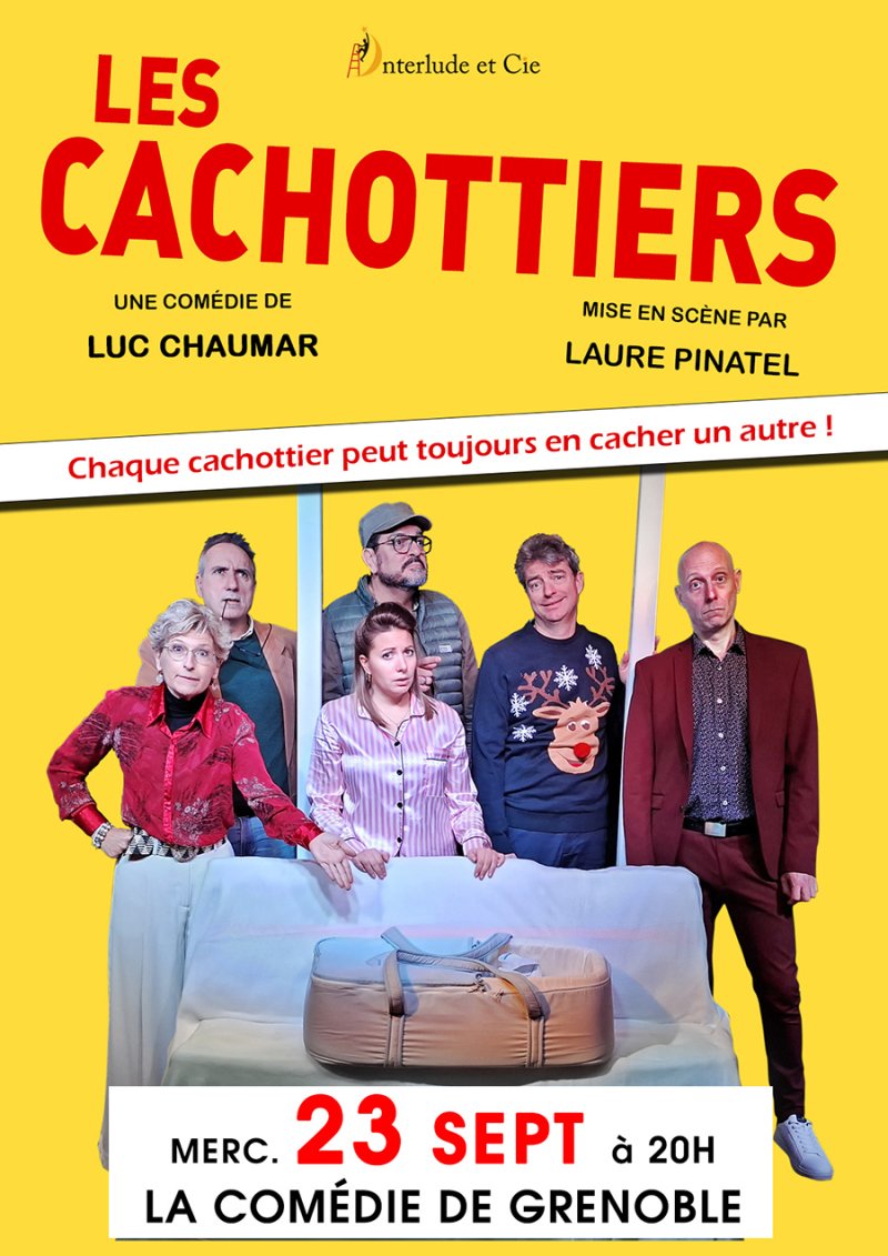 Les Cachottiers, une comédie de Luc CHAUMAR