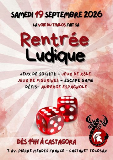 Rentrée ludique de la Voie du Thalos