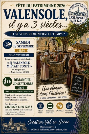 VALENSOLE IL Y A 300 ANS