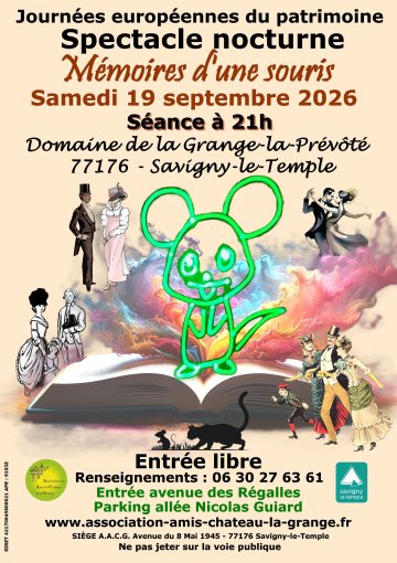 Spectacle nocturne : "Mémoires d'une souris"