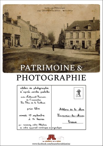 Atelier photographies d'après cartes postales anciennes