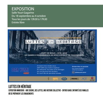 Exposition Luttes en héritage