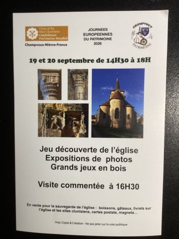 Église Clunisienne de Champvoux