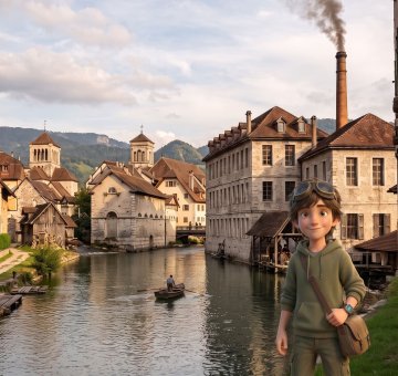 L'ouvrier du Thiou : une quête en famille sur les traces des usines disparues