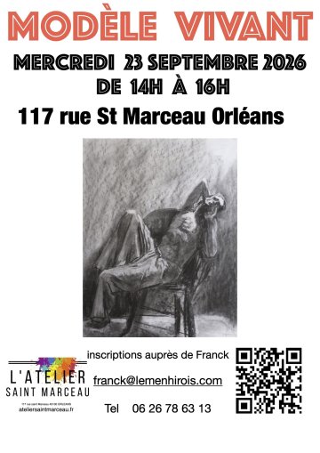 dessin d'après modèle vivant