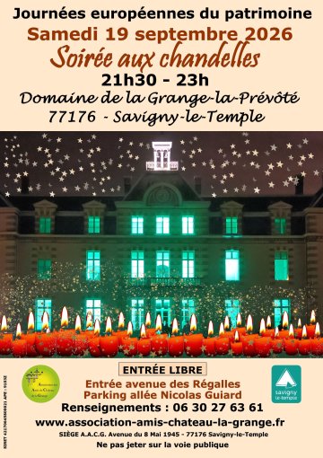 Visite du château aux chandelles
