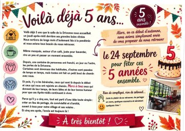 Après - midi de la Drivonne - 5 ans