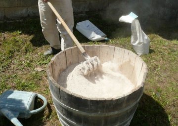 Atelier "La chaux dans le bâti ancien"