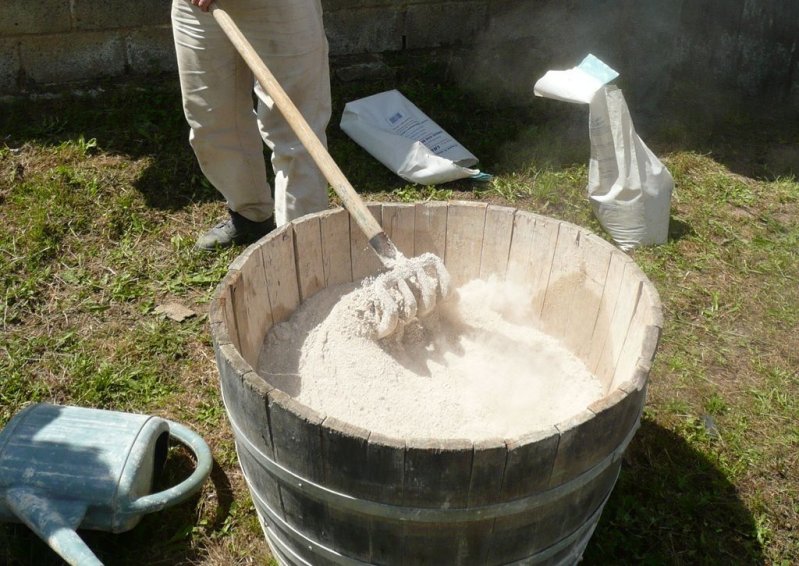 Atelier "La chaux dans le bâti ancien"